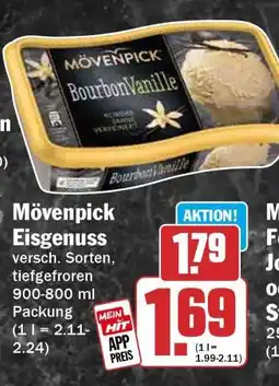 HIT Mövenpick Eisgenuss Angebot
