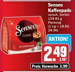 HIT Senseo Kaffeepads Angebot