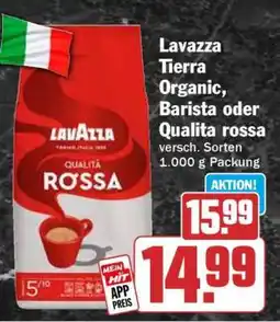 HIT Lavazza Tierra Organic, Barista oder Qualita rossa Angebot