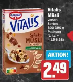 HIT Vitalis Müsli Angebot