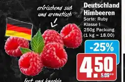 HIT Deutschland Himbeeren Angebot