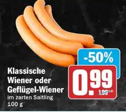 HIT Klassische Wiener oder Geflügel-Wiener Angebot