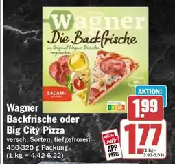 HIT Wagner Backfrische oder Big City Pizza Angebot