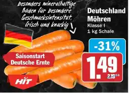 HIT Deutschland Möhren Angebot