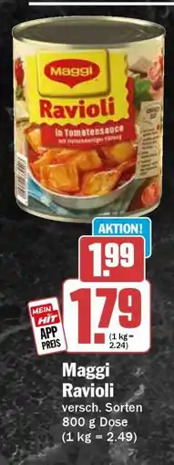 HIT Maggi Ravioli Angebot