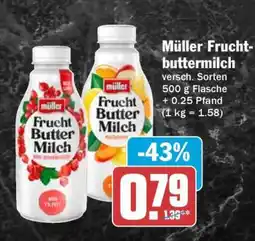 HIT Müller Fruchtbuttermilch Angebot
