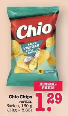 Scheck-in-Center Chio Chips Angebot