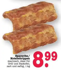 Scheck-in-Center Spareribs / Kotelettrippen Angebot
