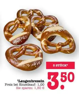 Scheck-in-Center Laugenbrezeln Angebot
