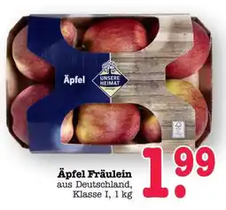 Scheck-in-Center Äpfel Fräulein Angebot