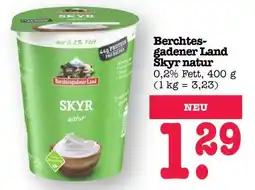 Scheck-in-Center Berchtesgadener Land Skyr natur Angebot