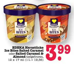 Scheck-in-Center EDEKA Herzstücke Ice Bites Salted Caramel oder Salted Caramel & Almond Angebot