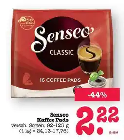 Scheck-in-Center Senseo Kaffee Pads Angebot