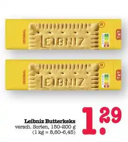 Scheck-in-Center Leibniz Butterkeks Angebot