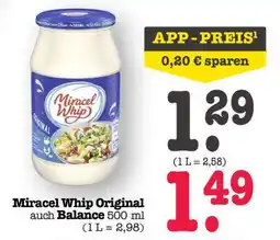 Scheck-in-Center MIRACEL WHIP Original Angebot