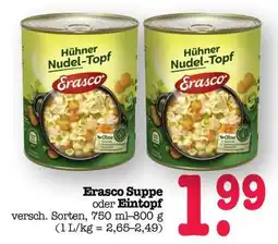 Scheck-in-Center Erasco Suppe oder Eintopf Angebot
