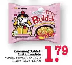 Scheck-in-Center Samyang Buldak Instantnudeln Angebot