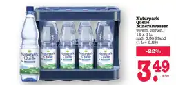 Scheck-in-Center Naturpark Quelle Mineralwasser Angebot