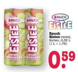 Scheck-in-Center RAUCH Eistee Angebot