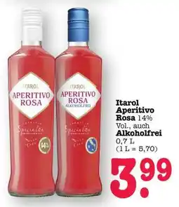 Scheck-in-Center Itarol Aperitivo Rosa Angebot