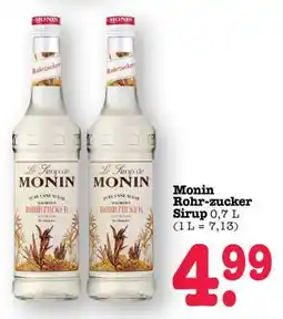 Scheck-in-Center Monin Rohr-zucker Sirup Angebot