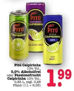 Scheck-in-Center Pitu Caipirinha Angebot