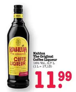 Scheck-in-Center Kahlua the Original Coffee Liqueur Angebot