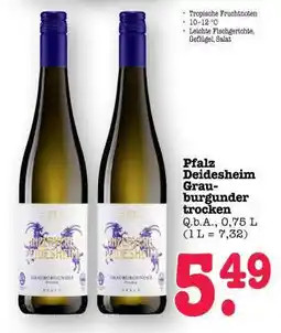 Scheck-in-Center Pfalz Deidesheim Grauburgunder trocken Angebot