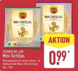 Aldi Nord TESOROS DEL SUR Mini-Tortillas Angebot
