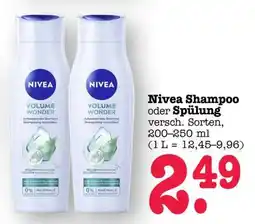 Scheck-in-Center NIVEA Shampoo oder Spülung Angebot