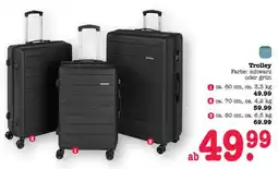 Scheck-in-Center Trolley Angebot