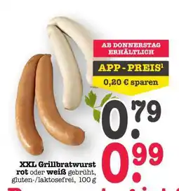 Scheck-in-Center XXL Grillbratwurst Angebot