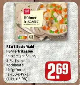 nahkauf REWE Beste Wahl Hühnerfrikassee Angebot