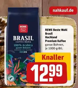 nahkauf REWE Beste Wahl Brasil Hochland Premium Kaffee Angebot