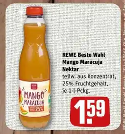 nahkauf REWE Beste Wahl Mango Maracuja Nektar Angebot