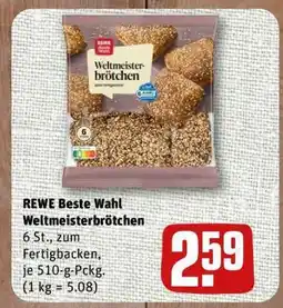 nahkauf REWE Beste Wahl Weltmeisterbrötchen Angebot
