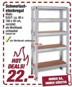 Poco Schwerlast Steckregal Angebot