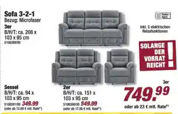 Poco Sofa 3-2-1 Angebot
