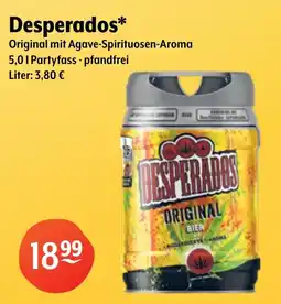 Getränke Hoffmann Desperados Original mit Agave-Spirituosen-Aroma Angebot