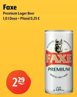 Getränke Hoffmann Faxe Premium Lager Beer Angebot