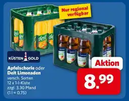 Combi Apfelschorle oder Deit Limonaden Angebot