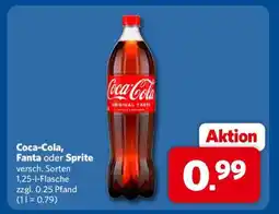 Combi Coca-Cola, Fanta oder Sprite Angebot