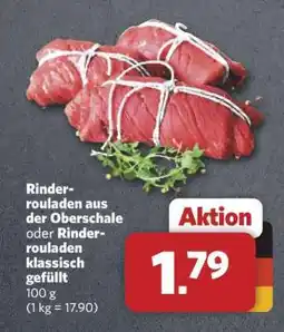 Combi Rinderrouladen aus der Oberschale oder Rinderrouladen klassisch gefüllt Angebot