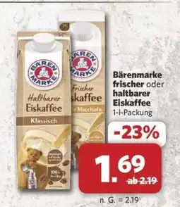 Combi Bärenmarke frischer oder haltbarer Eiskaffee Angebot