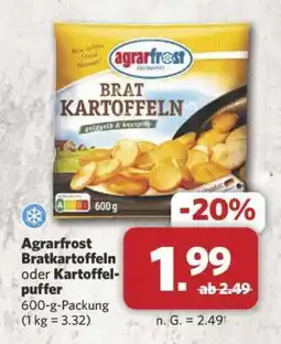 Combi Agrarfrost Bratkartoffeln oder Kartoffelpuffer Angebot