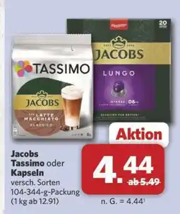 Combi Jacobs Tassimo oder Kapseln Angebot