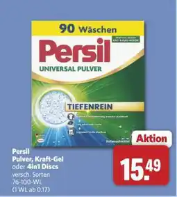 Combi Persil Pulver, Kraft-Gel oder 4in1 Discs Angebot