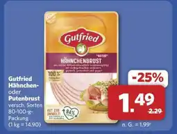 Combi GUTFRIED Hähnchen- oder Putenbrust Angebot