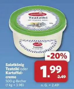 Combi Salatkönig Tzatziki oder Kartoffelcreme Angebot