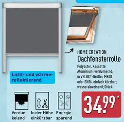 Aldi Nord HOME CREATION Dachfensterrollo Angebot
